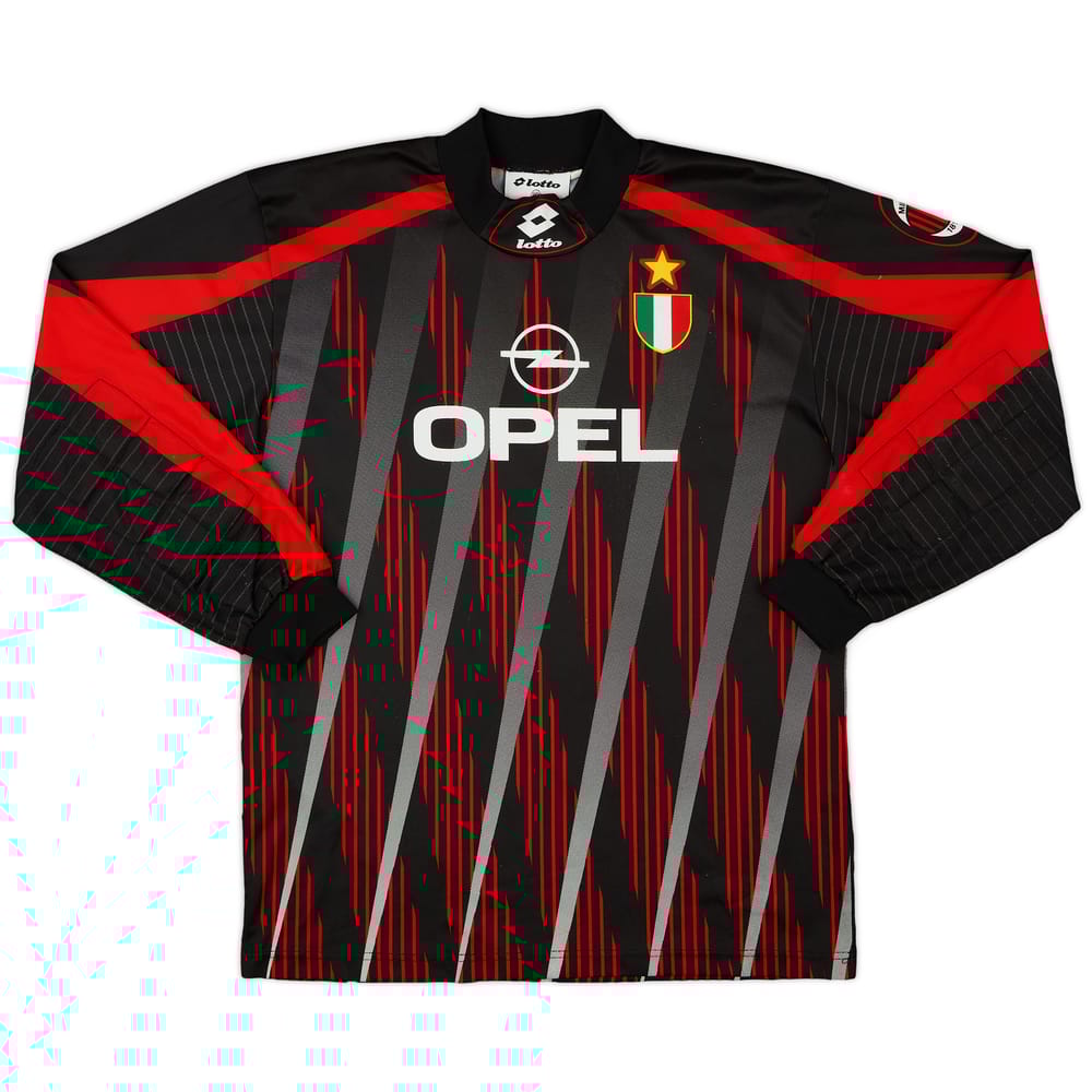 1996-97 AC Milan GK Shirt - 8/10 - (XL.Boys)