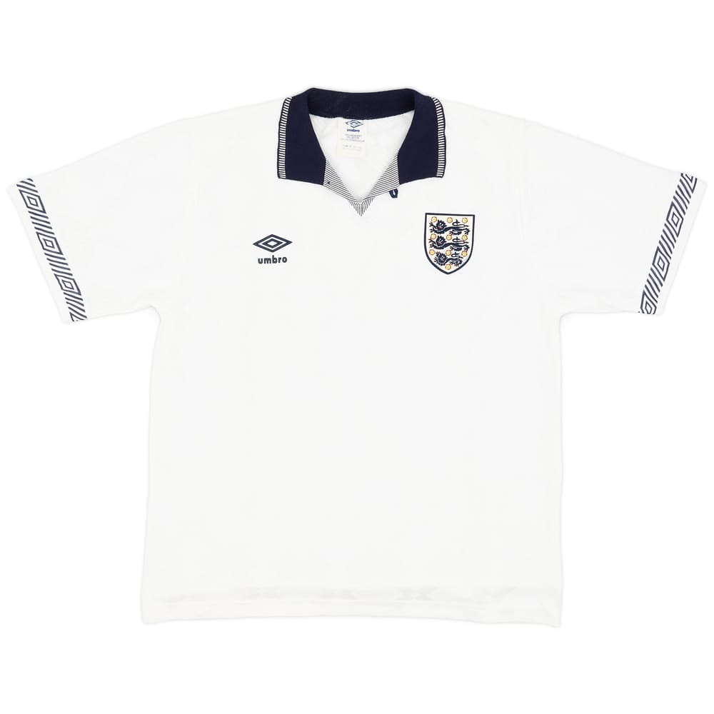 1990-92 England Home Shirt - 7/10 - (M)
