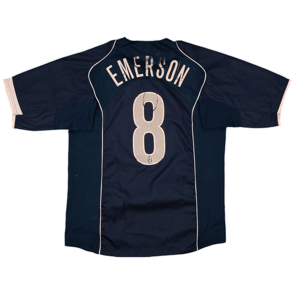 2004-05 Juventus Away Shirt Emerson #8 - 4/10 - (L)