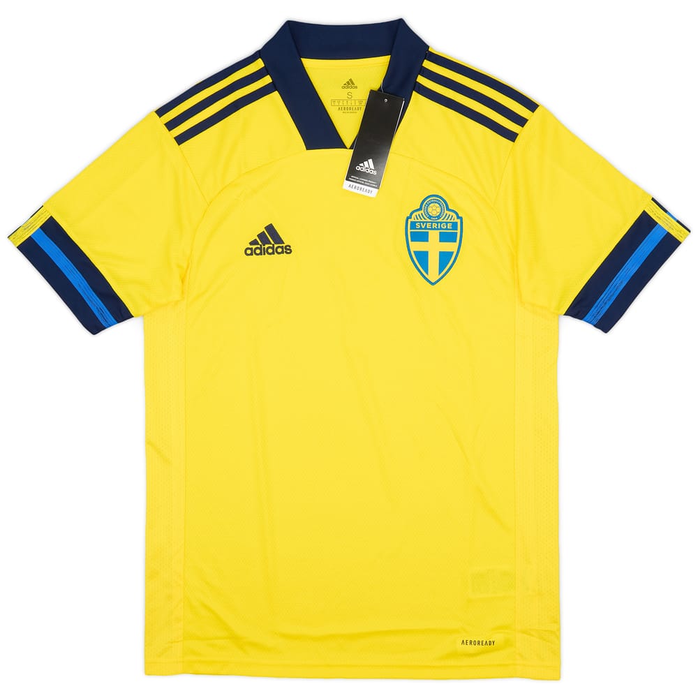 2020-21 Sweden Home Shirt (S)