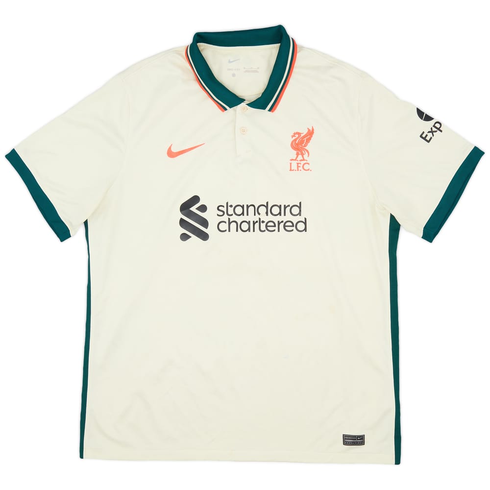2021-22 Liverpool Away Shirt - 7/10 - (XL)