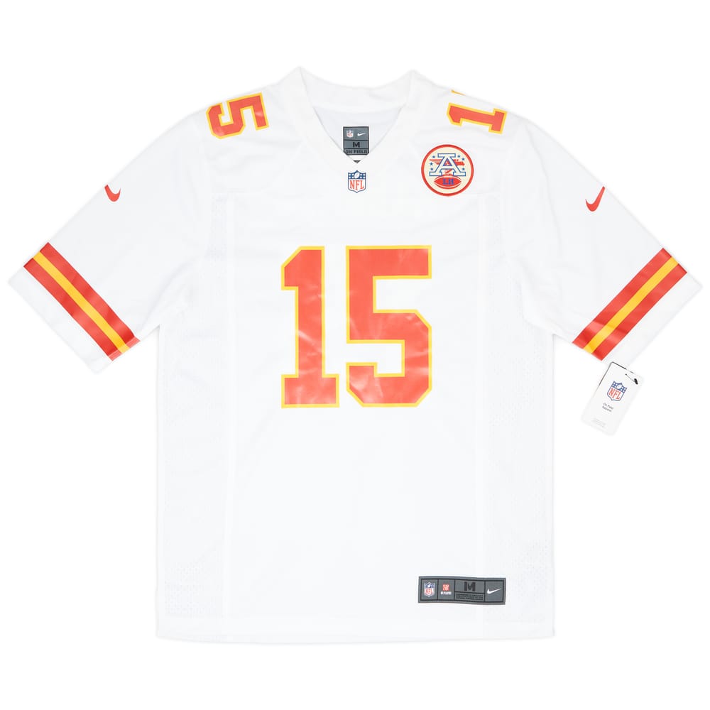 2017-24 Kansas City Chiefs Mahomes #15 Nike Game Away Jersey (M)
