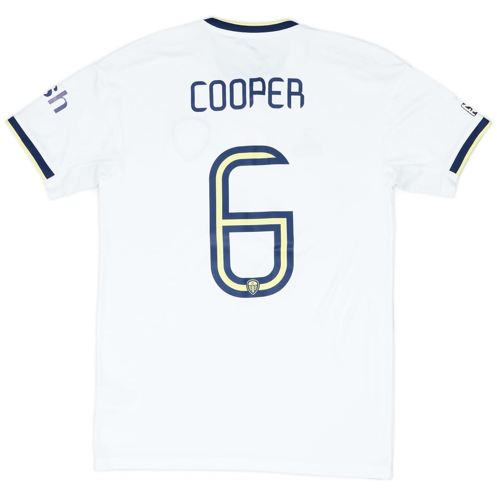 2022-23 Leeds Match Issue Carabao Cup Home Shirt Cooper #6