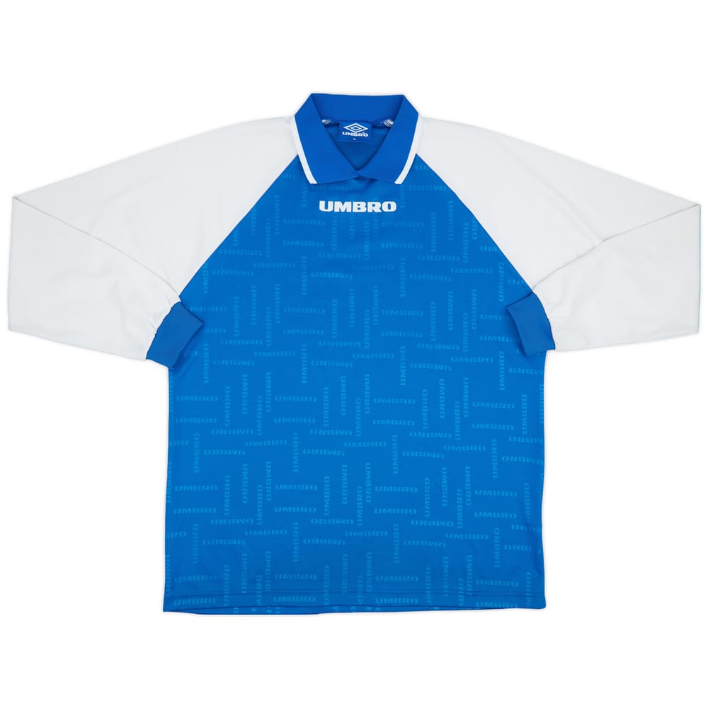 1990s Umbro Template L/S Shirt - 8/10 - (XL)