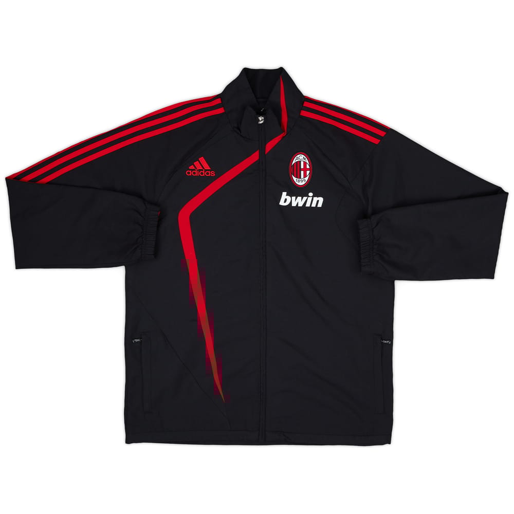 2009-10 AC Milan adidas Track Jacket - 9/10 - (S)