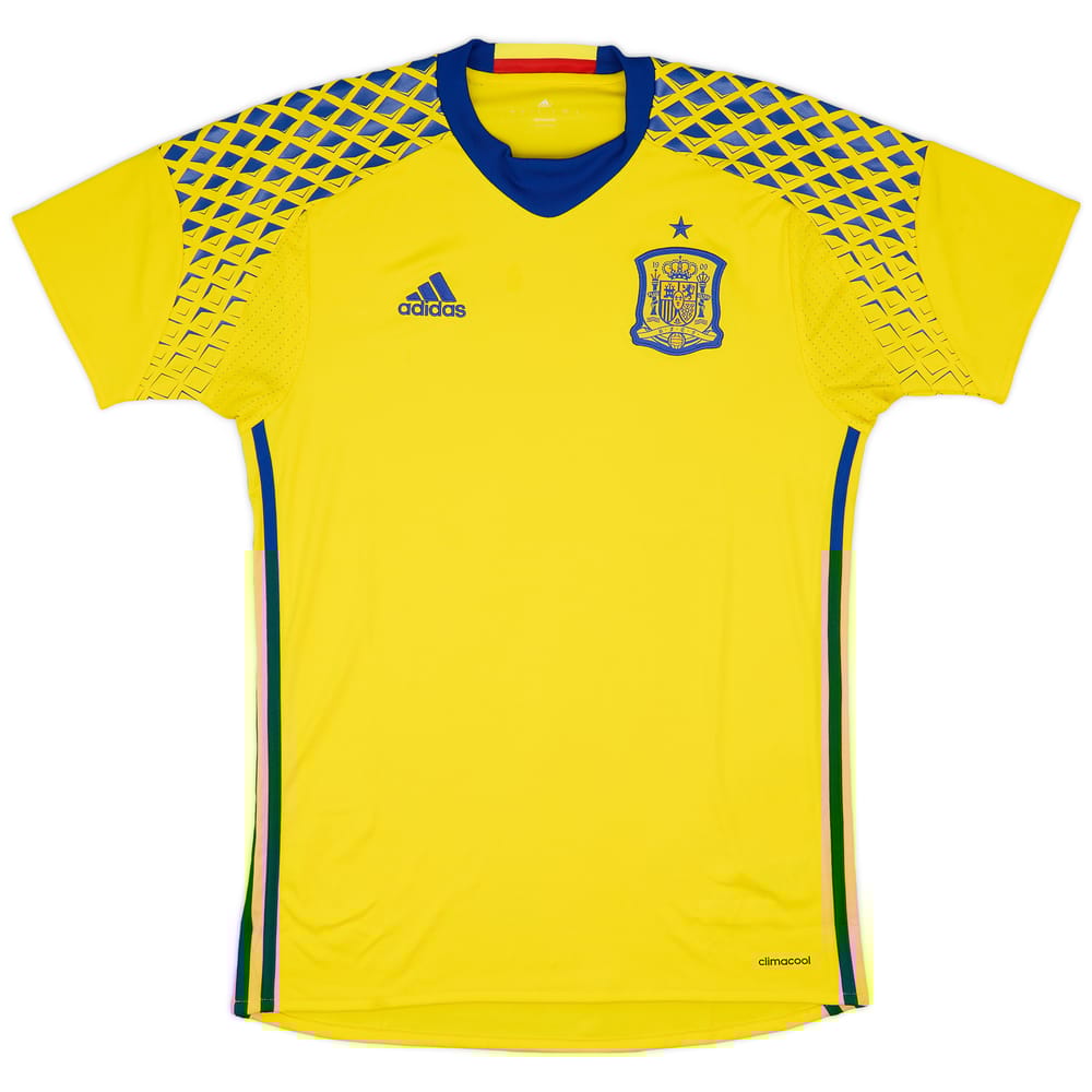 2016-17 Spain GK Away S/S Shirt - 9/10 - (S)