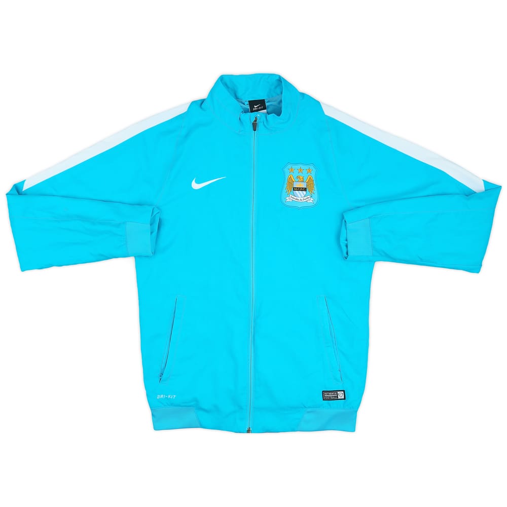 2015-16 Manchester City Nike Track Jacket - 7/10 - (S)