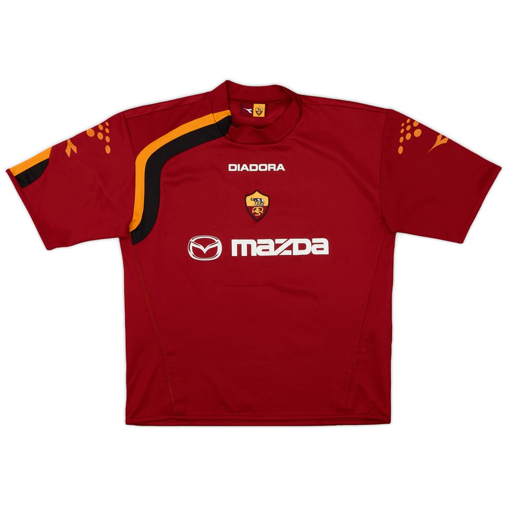2004-05 Roma Home Shirt - 7/10 - (XL.Boys)