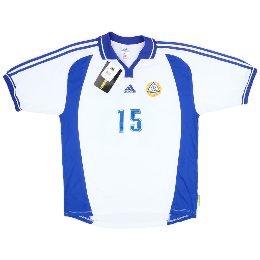 2000-02 Finland Player Issue Home Shirt #15 (XL)