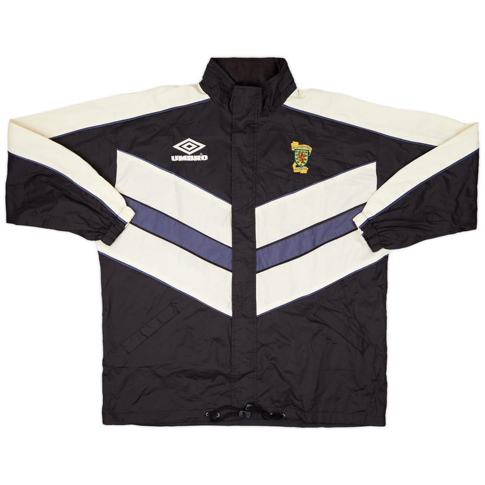 1990-92 Scotland Umbro Hooded Rain Jacket - 8/10 - (L)