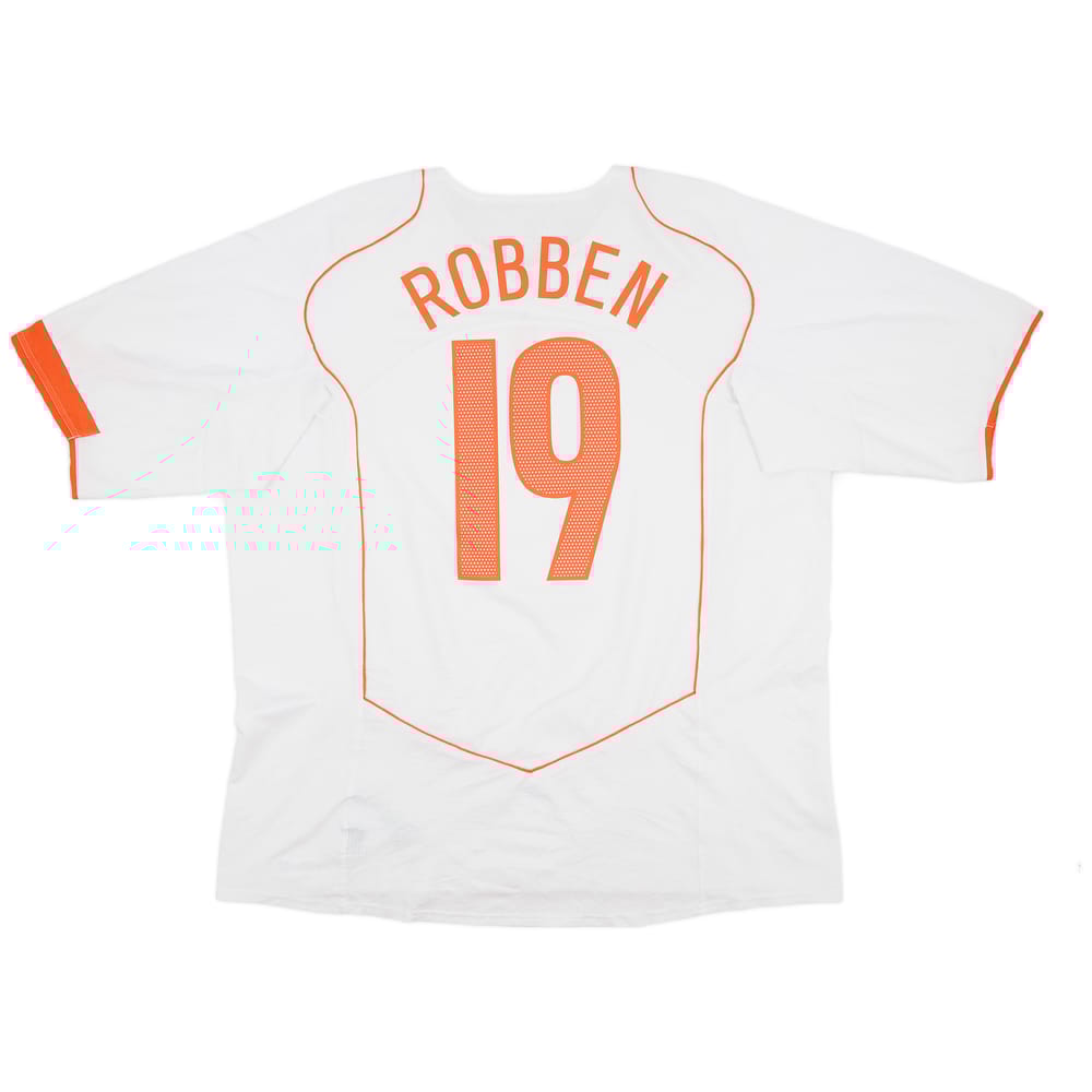 2004-06 Netherlands Away Shirt Robben #19 - 6/10 - (XXL)