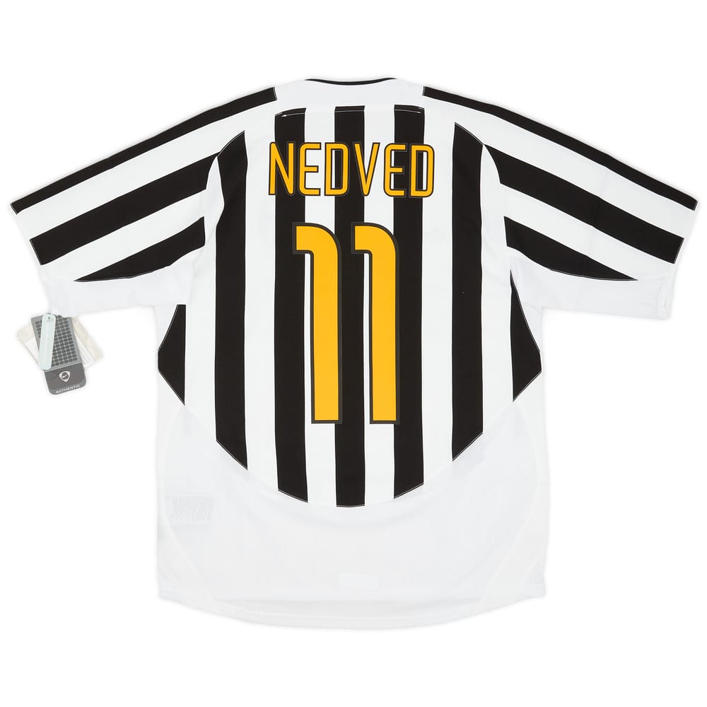 2003-04 Juventus Home Shirt Nedved #11 (M)