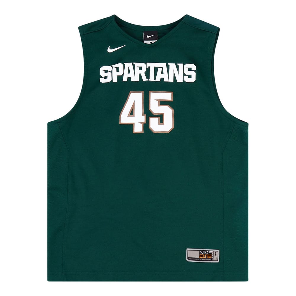 2012-15 Michigan State Spartans Valentine #45 Nike Jersey (Away) Y
