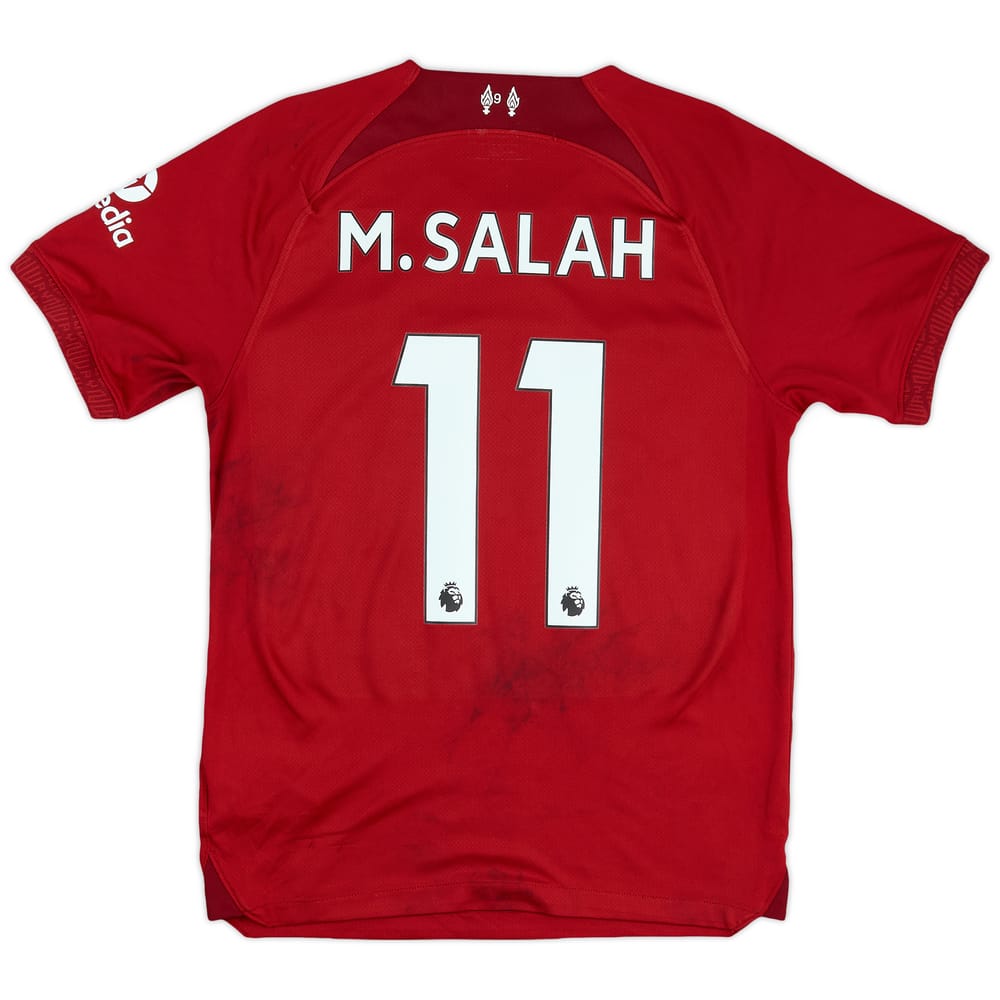 2022-23 Liverpool Home Shirt M.Salah #11 - 5/10 - (S)