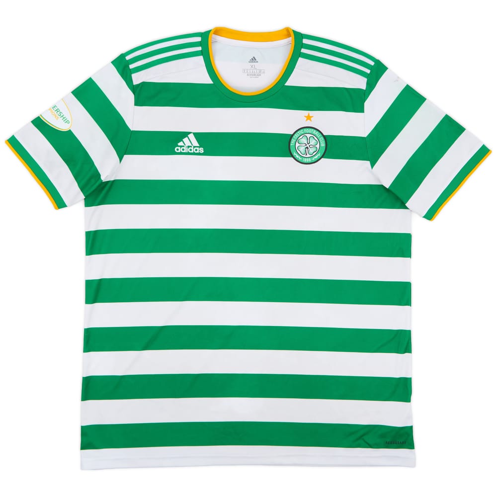 2020-21 Celtic Home Shirt - 7/10 - (XL)