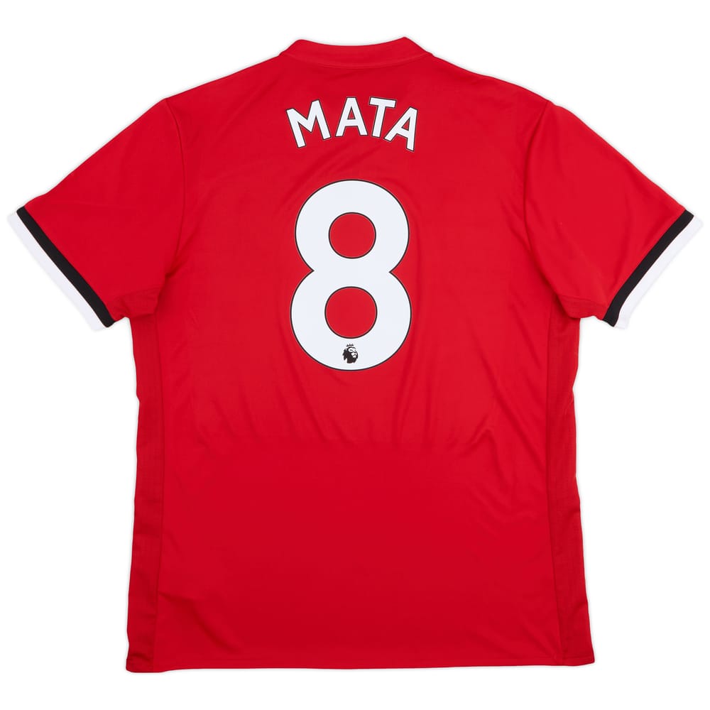 2017-18 Manchester United Home Shirt Mata #8 - 10/10 - (L)