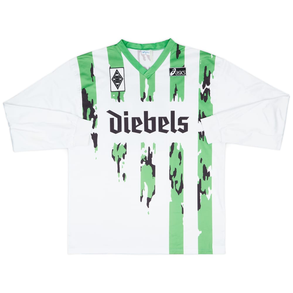 1994-95 Borussia Monchengladbach Match Issue Home L/S Shirt #12