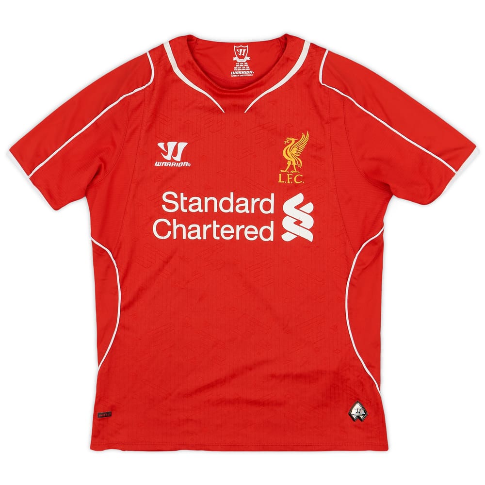 2014-15 Liverpool Home Shirt - 7/10 - (M.Boys)