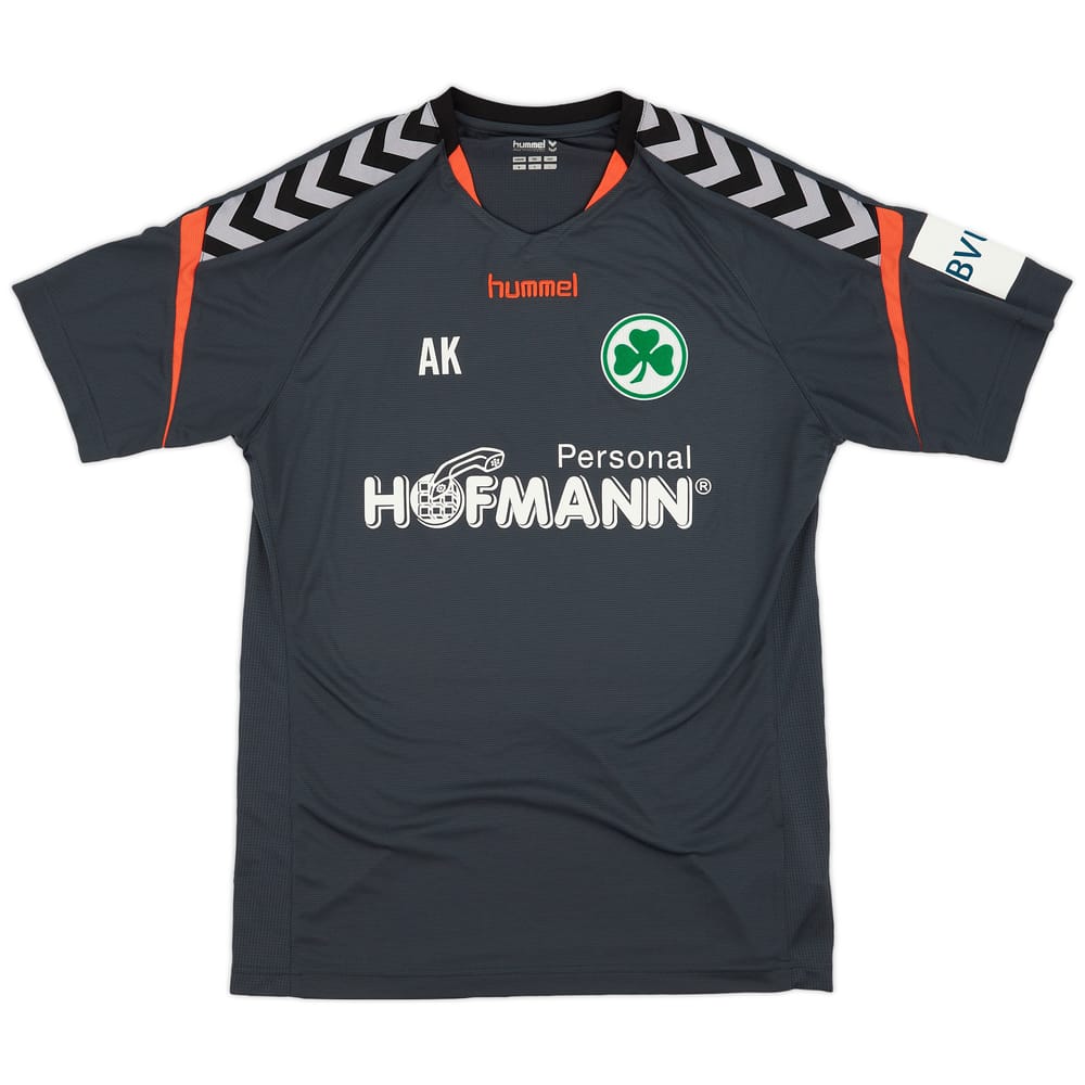 2018-19 Greuther Furth Hummel Staff Issue Training Shirt 'AK' - 9/10 - (M)