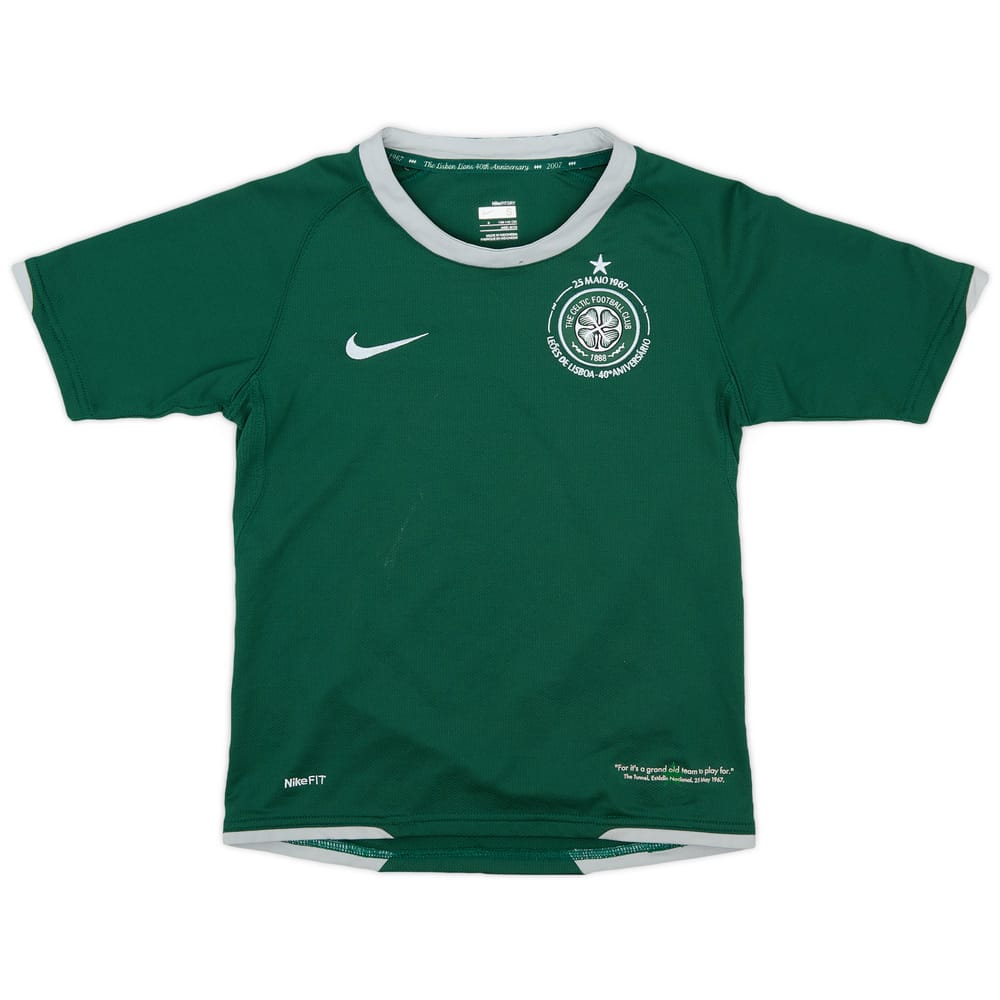 2007-08 Celtic Away Shirt - 9/10 - (S.Boys)