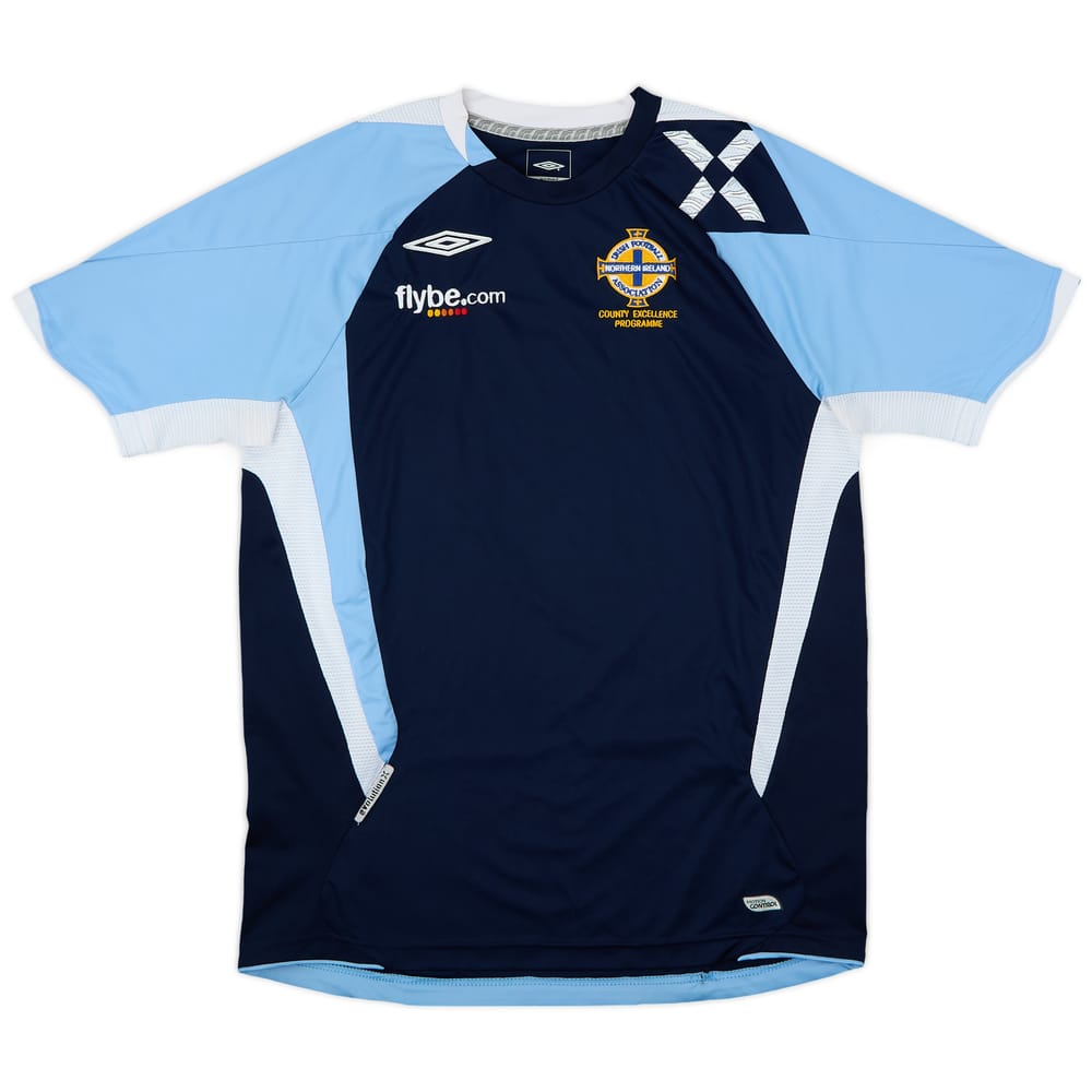 2006-08 Northern Ireland 'County Excellence Programme' Umbro Training Shirt - 7/10 - (M)