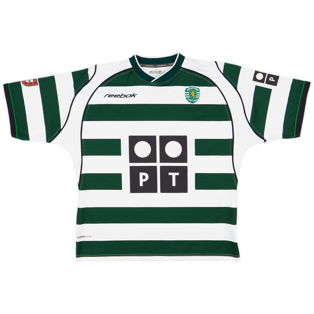 2002-03 Sporting Lisbon Home Shirt - 5/10 - (L)