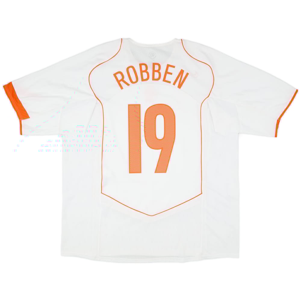 2004-06 Netherlands Away Shirt Robben #19 - 8/10 - (XL)