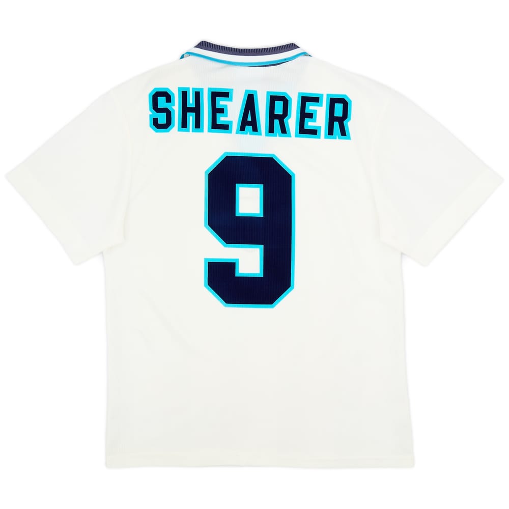 1995-97 England Home Shirt Shearer #9 - 7/10 - (M)