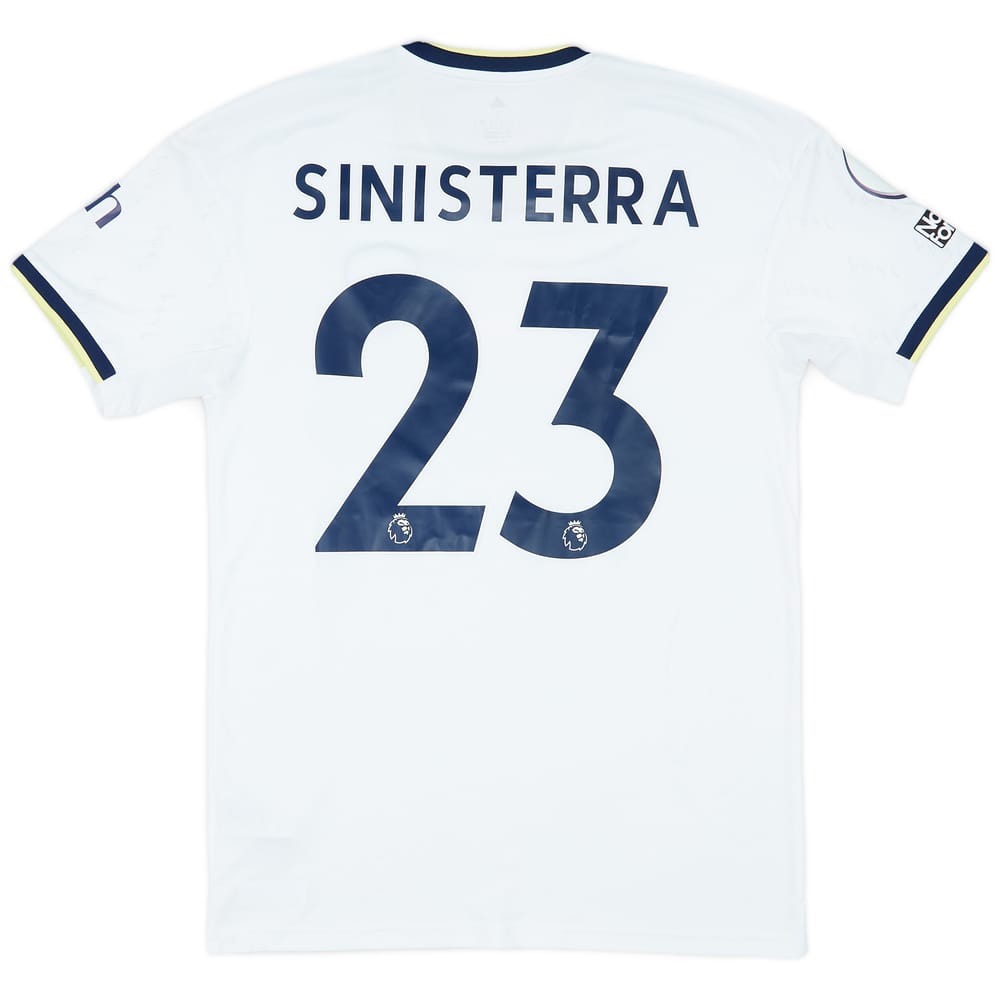 2022-23 Leeds Match Issue Home Shirt Sinisterra #23