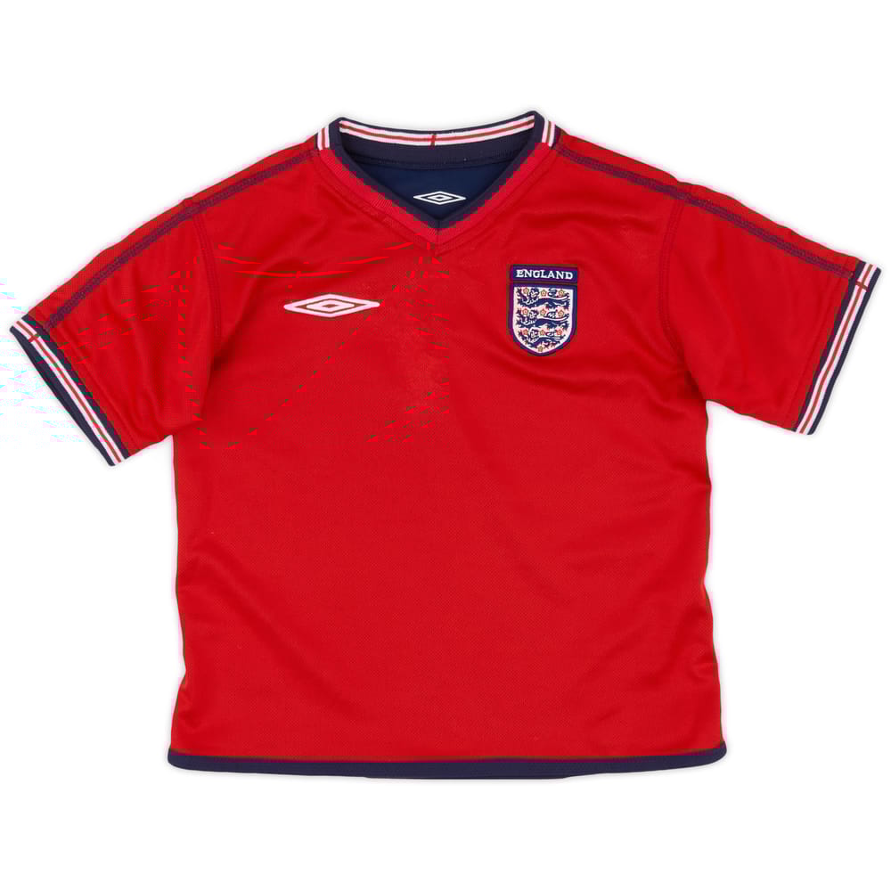 2002-04 England Away Shirt - 8/10 - (18-24 Months)