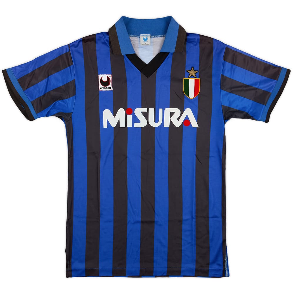 1989-90 Inter Milan Home Shirt - 7/10 - (L)