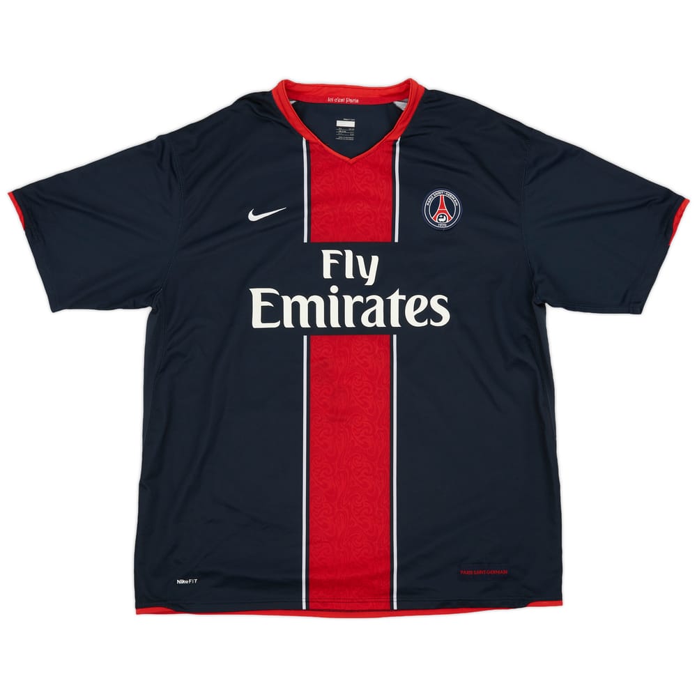 2007-08 Paris Saint-Germain Home Shirt - 7/10 - (XXL)