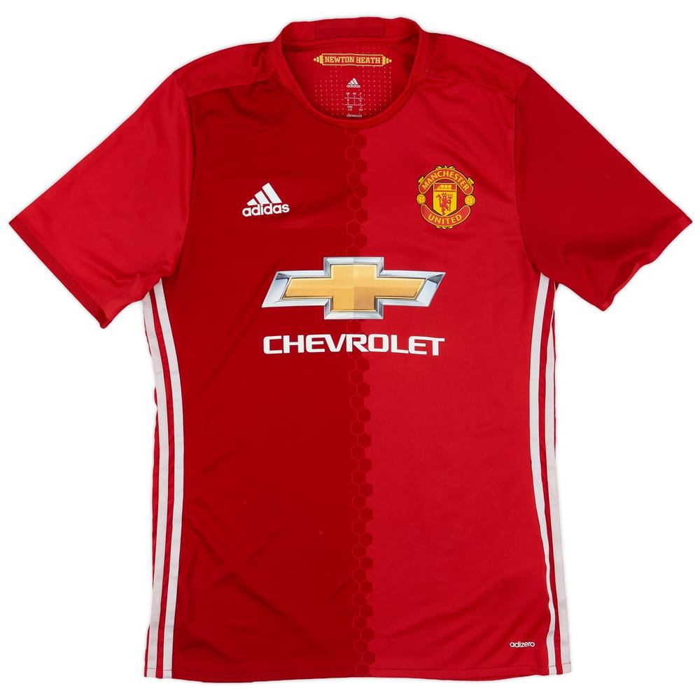 2016-17 Manchester United Authentic Home Shirt - 4/10 - (L)