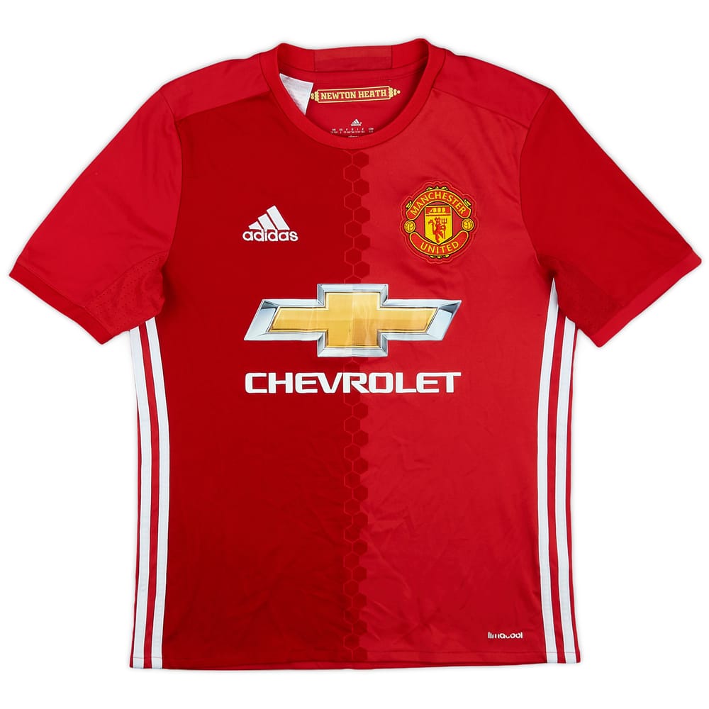 2016-17 Manchester United Home Shirt - 7/10 - (L.Boys)