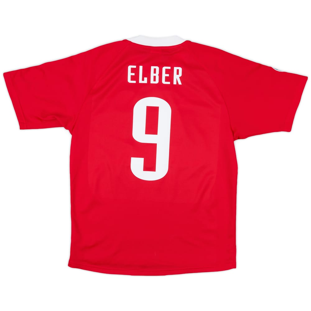 2000-01 Bayern Munich CL Home Shirt Elber #9 - 8/10 - (S)