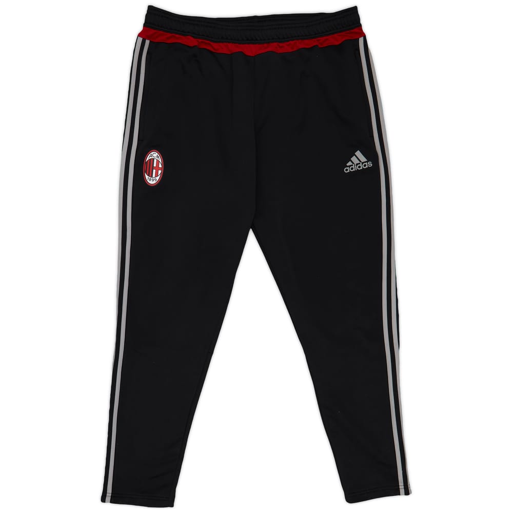 2015-16 AC Milan adidas Track Pants/Bottoms - 9/10 - (XL)