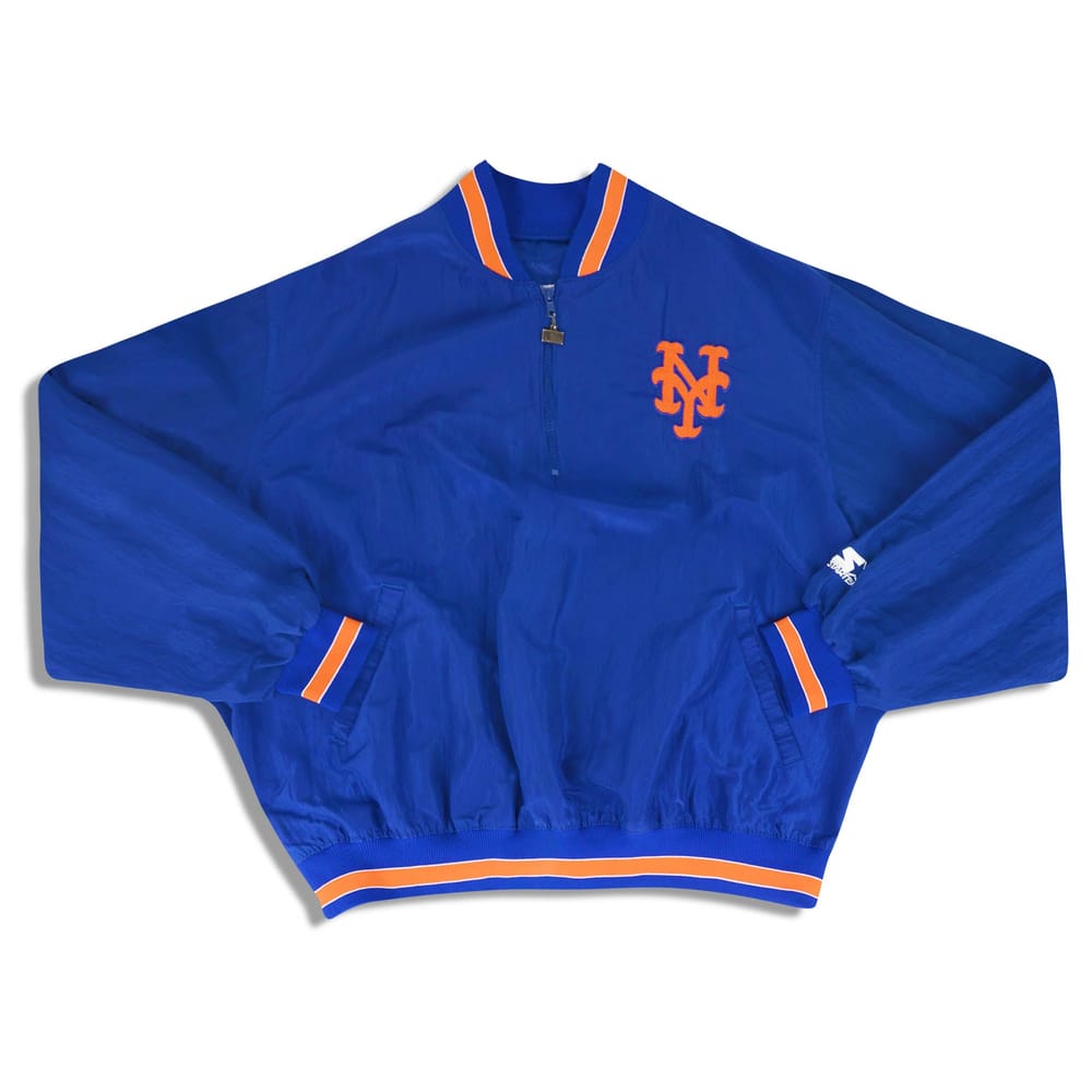 1990s New York Mets Starter 1/2 Zip Jacket XXL