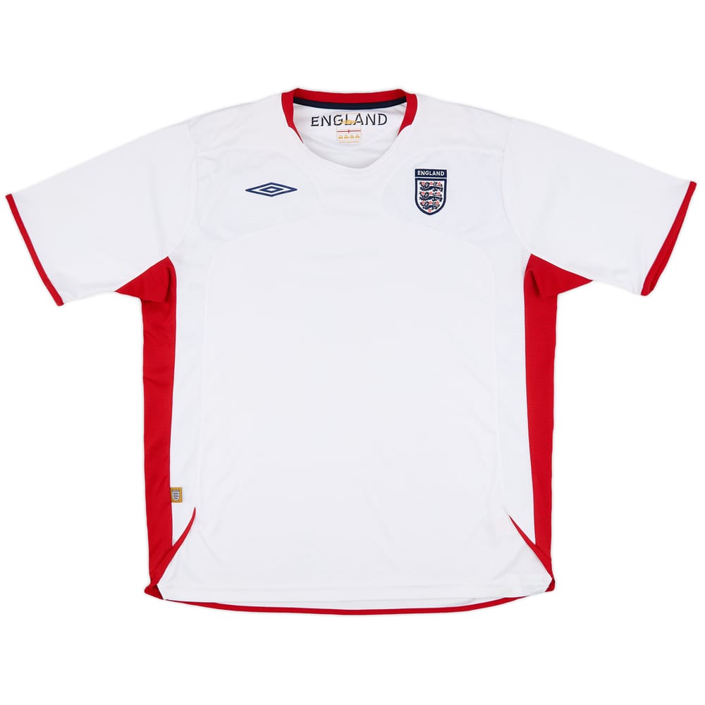 2005-06 England Umbro Training Shirt - 9/10 - (XXL)