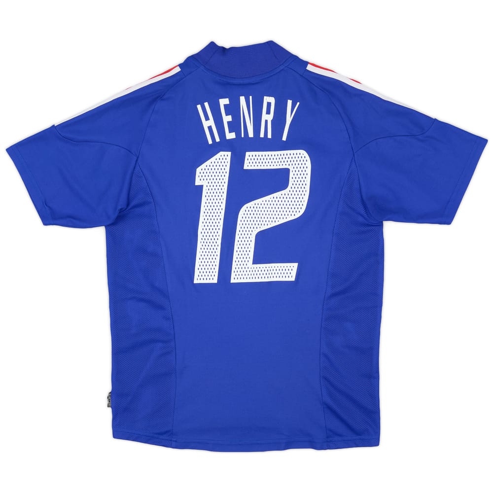 2002-04 France Home Shirt Henry #12 - 5/10 - (S)