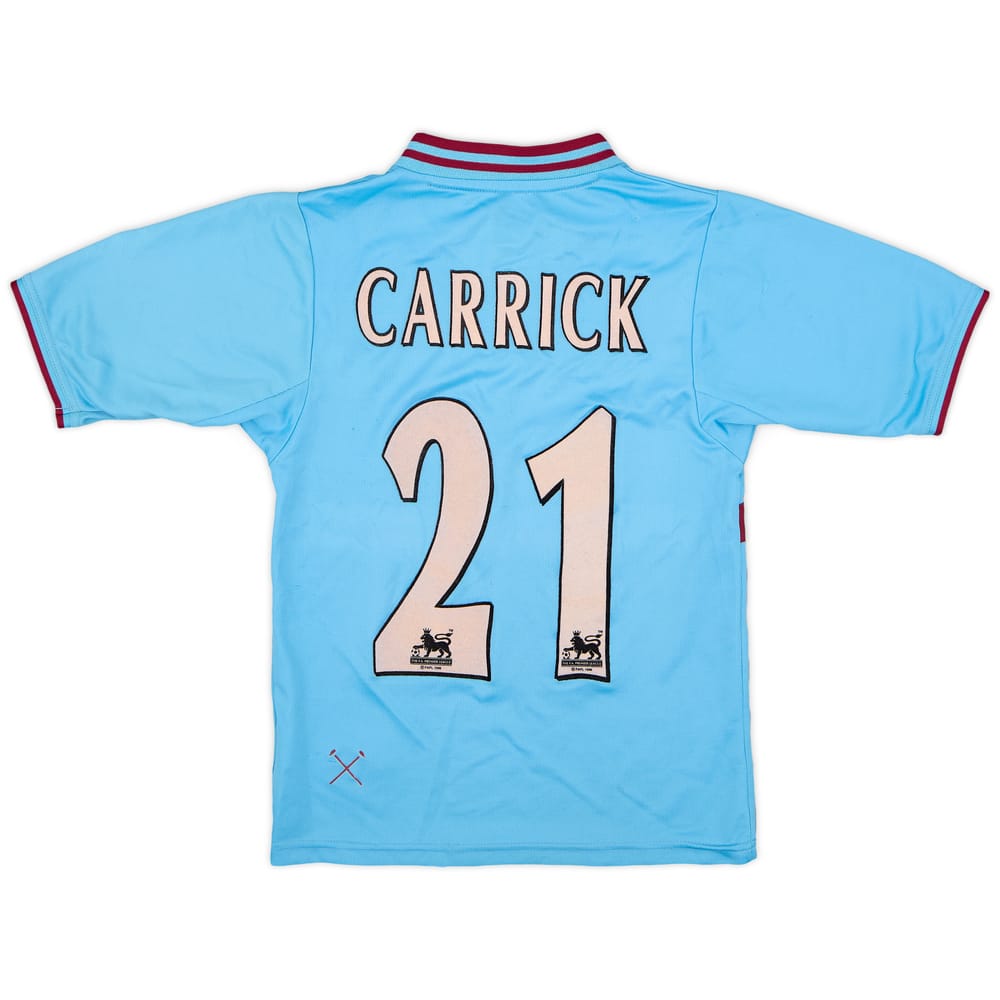2001-03 West Ham Away Shirt Carrick #21 - 6/10 - (M.Boys)