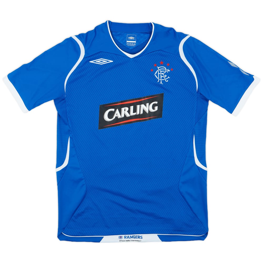 2008-09 Rangers Home Shirt - 8/10 - (M)
