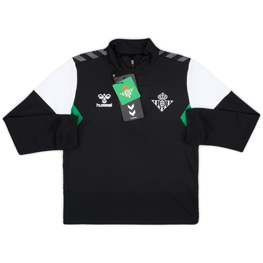 2023-24 Real Betis Hummel 1/4 Zip Training Top (6 Years)
