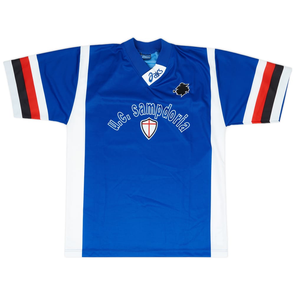 1996-97 Sampdoria Asics Training Shirt - 7/10 - (M)