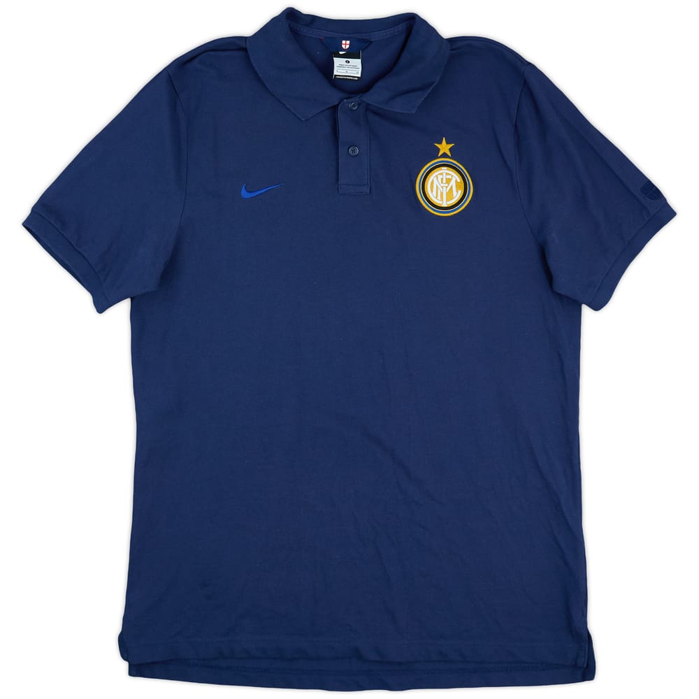 2013-14 Inter Milan Nike Polo Shirt - 9/10 - (L)