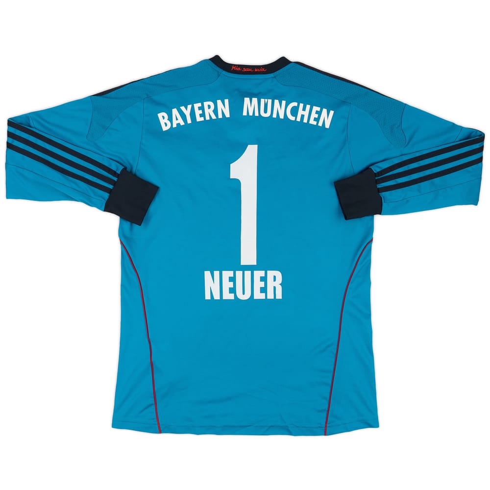 2013-14 Bayern Munich GK Shirt Neuer #1 - 8/10 - (XL.Boys)