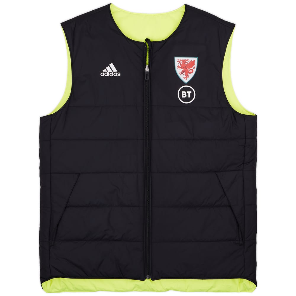 2020-21 Wales adidas Reversible Padded Gilet - As New