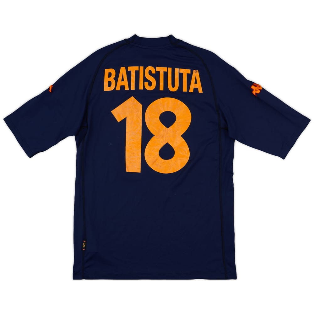 2000-01 Roma Third Shirt Batistuta #18 - 5/10 - (XXL)