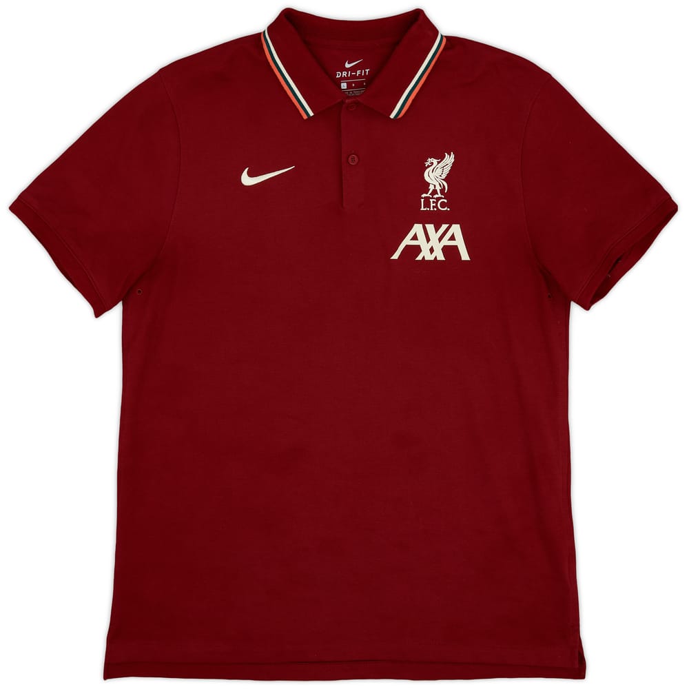 2021-22 Liverpool Nike Polo Shirt - 9/10 - (L)