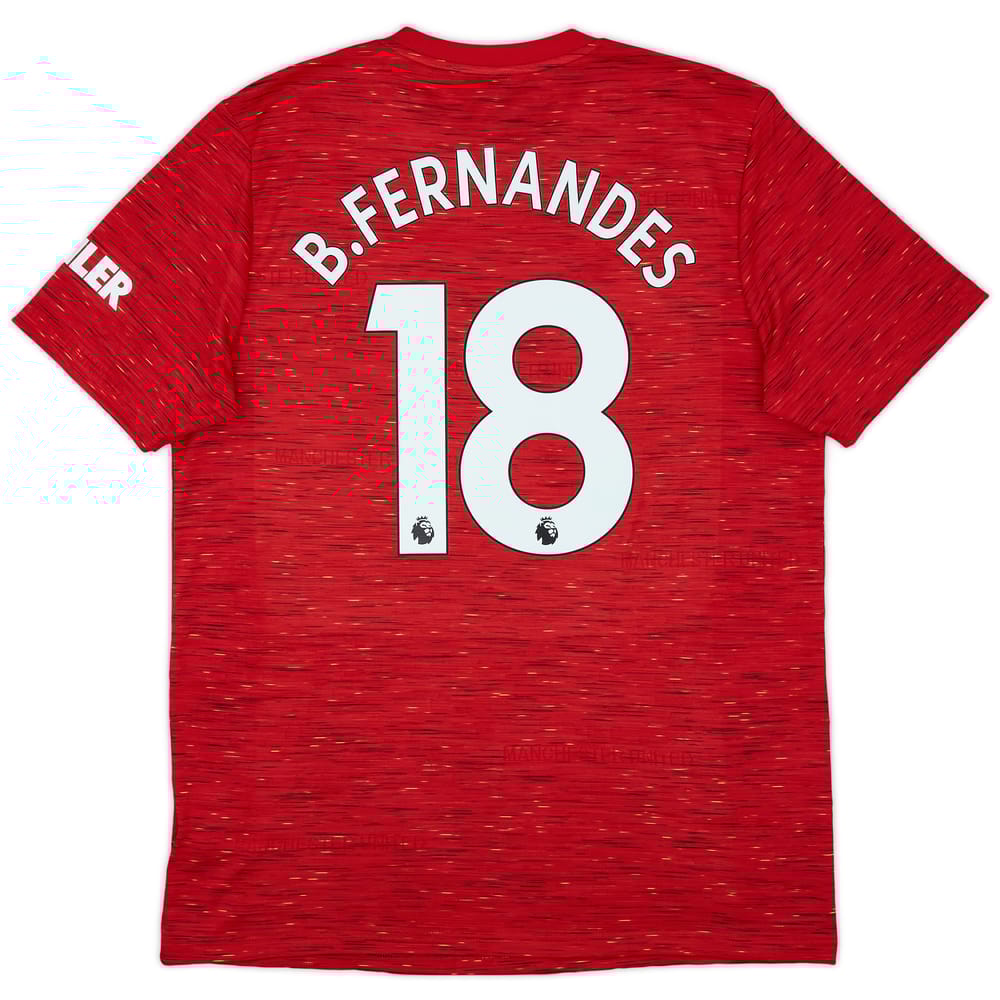 2020-21 Manchester United Home Shirt B.Fernandes #18 (L)
