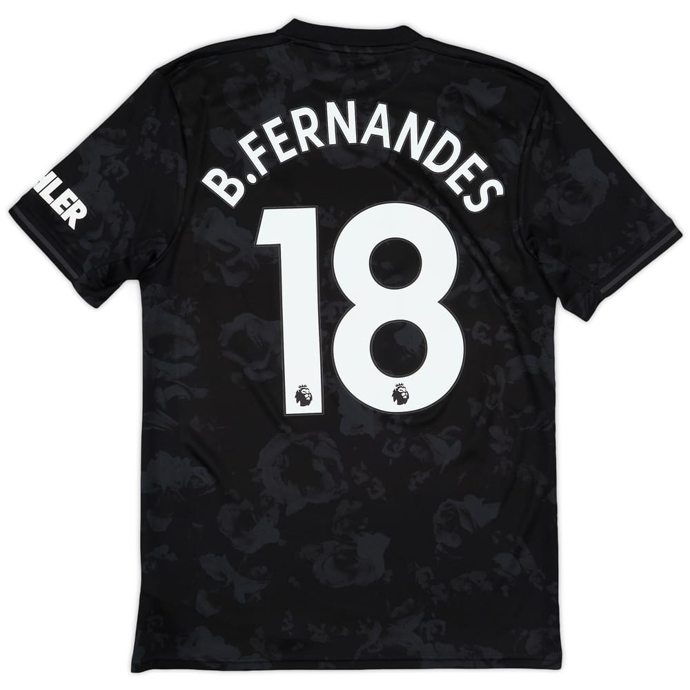 2019-20 Manchester United Third Shirt B.Fernandes #18 - 9/10 - (S)